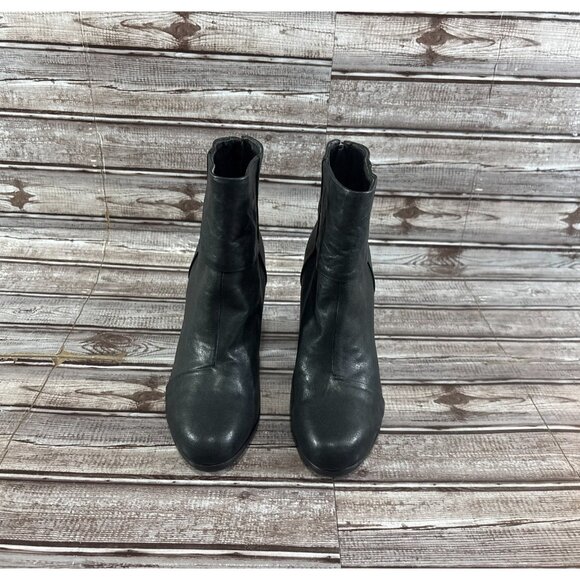 Rag & Bone Newbury zip leather Bootie color black size 40 US 8 New in box $495 - Picture 7 of 12